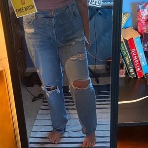 American eagle boyfriend jeans size 20